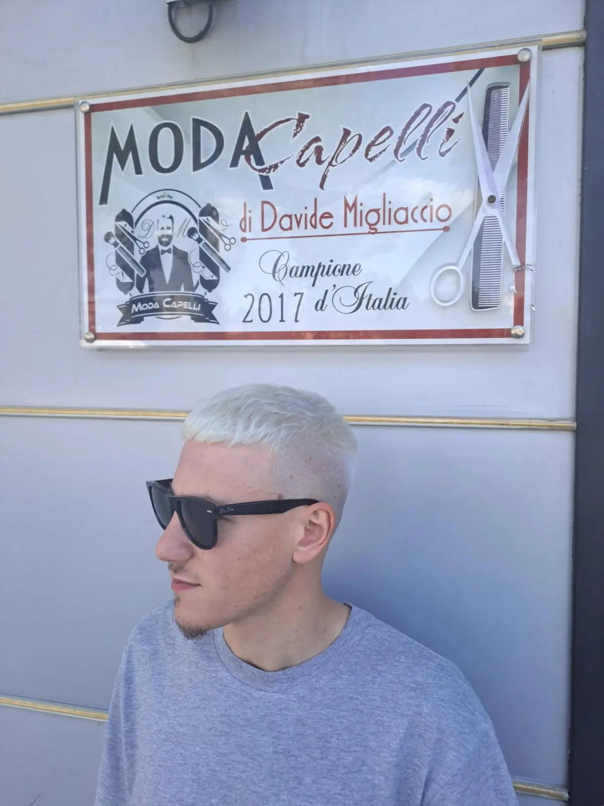 Foto taglio di capelli